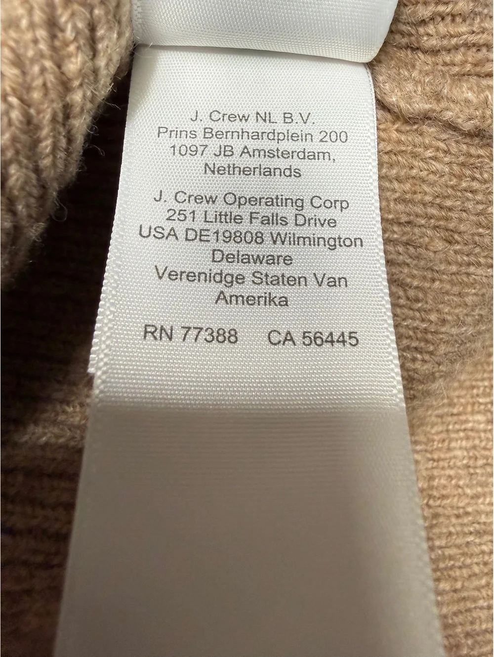 J.Crew Women’s XS Long Open Cardigan Brown Merino Wool Alpaca Blend Pockets